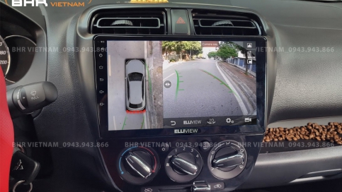 Màn hình DVD Android liền camera 360 xe Mitsubishi Attrage 2013 - nay | Elliview S4 Deluxe 